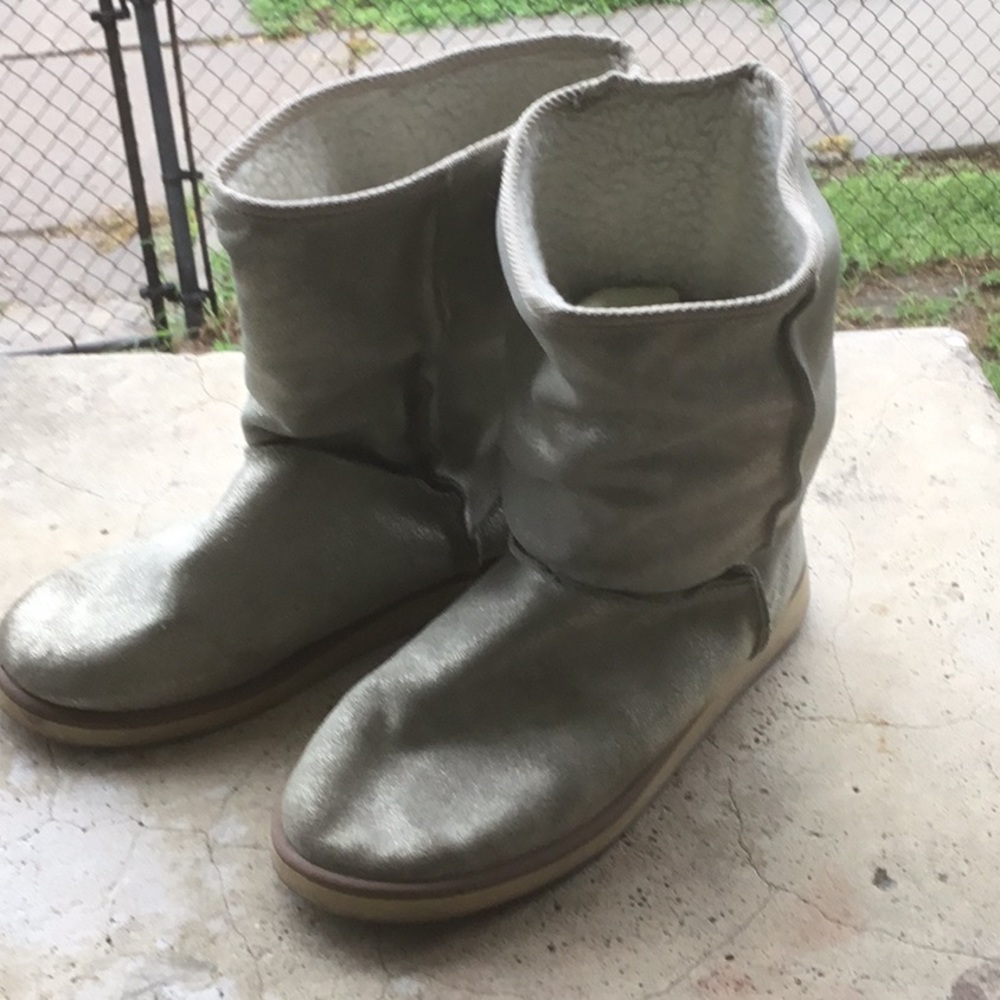 Aldo Furrie Metallic Boots